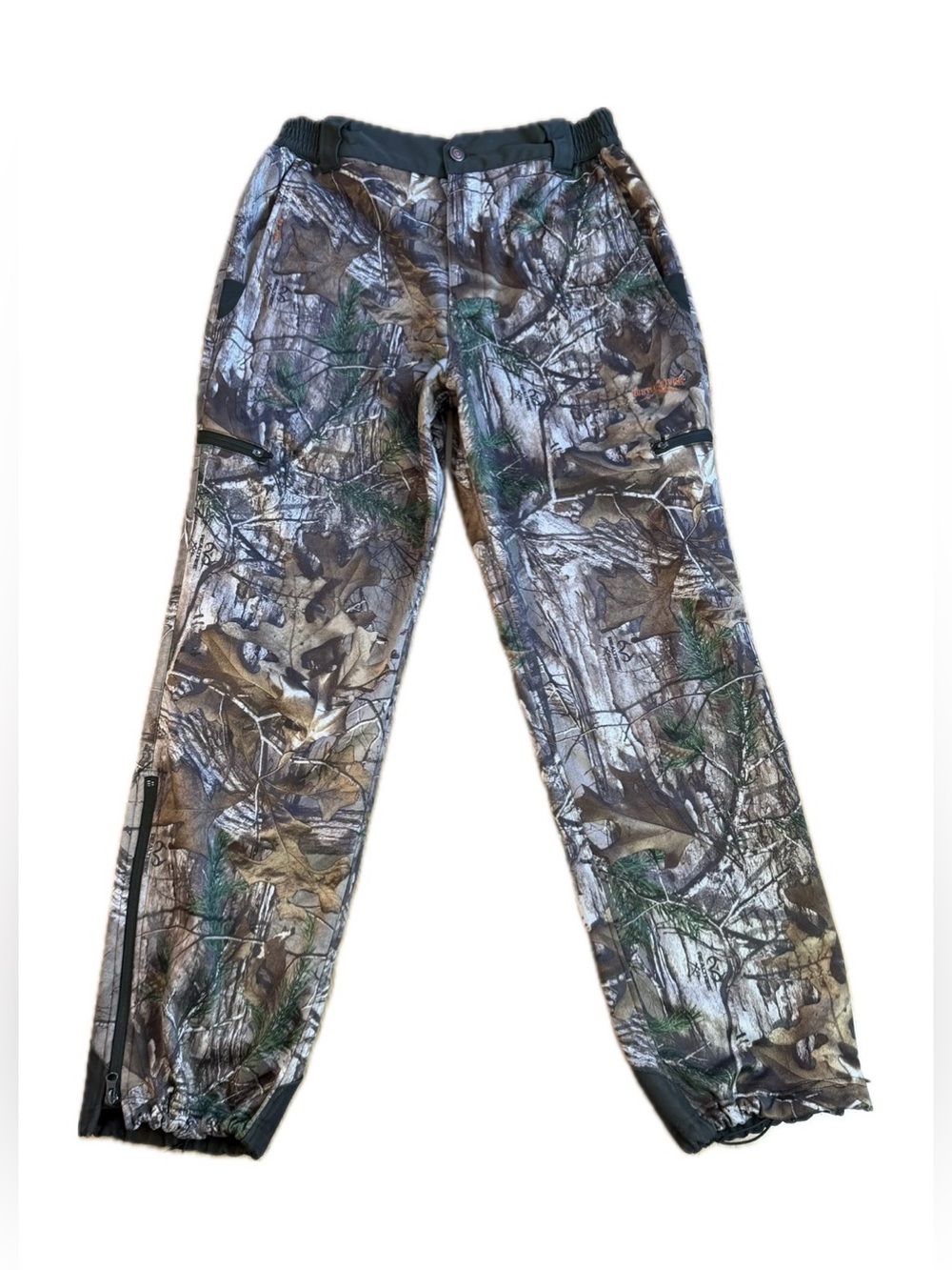 Rustic Ridge Realtree Xtra Camo Fleece Lined Hunting Pants Mens M Night Forest